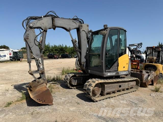 Mecalac 8 MCR حفارات وسط 7 طن - 12 طن