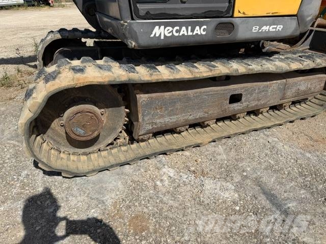 Mecalac 8 MCR حفارات وسط 7 طن - 12 طن