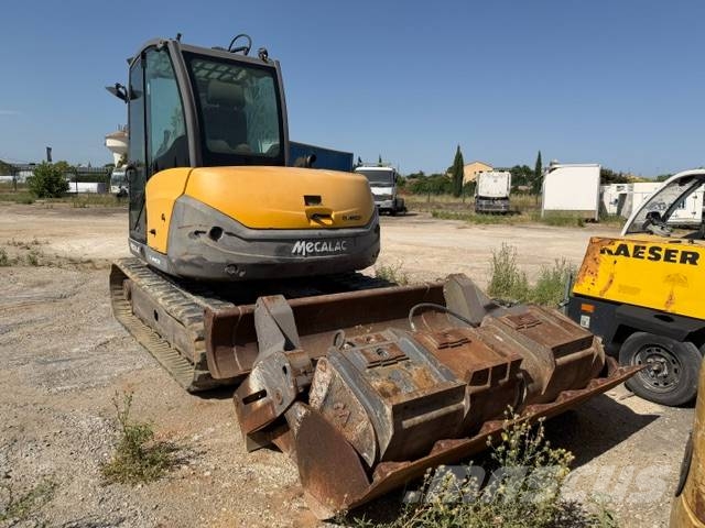 Mecalac 8 MCR حفارات وسط 7 طن - 12 طن