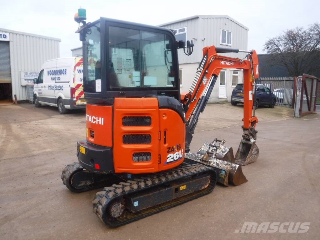 Hitachi ZX 26 U-6, 2021, Luton, Bedfordshire, United Kingdom