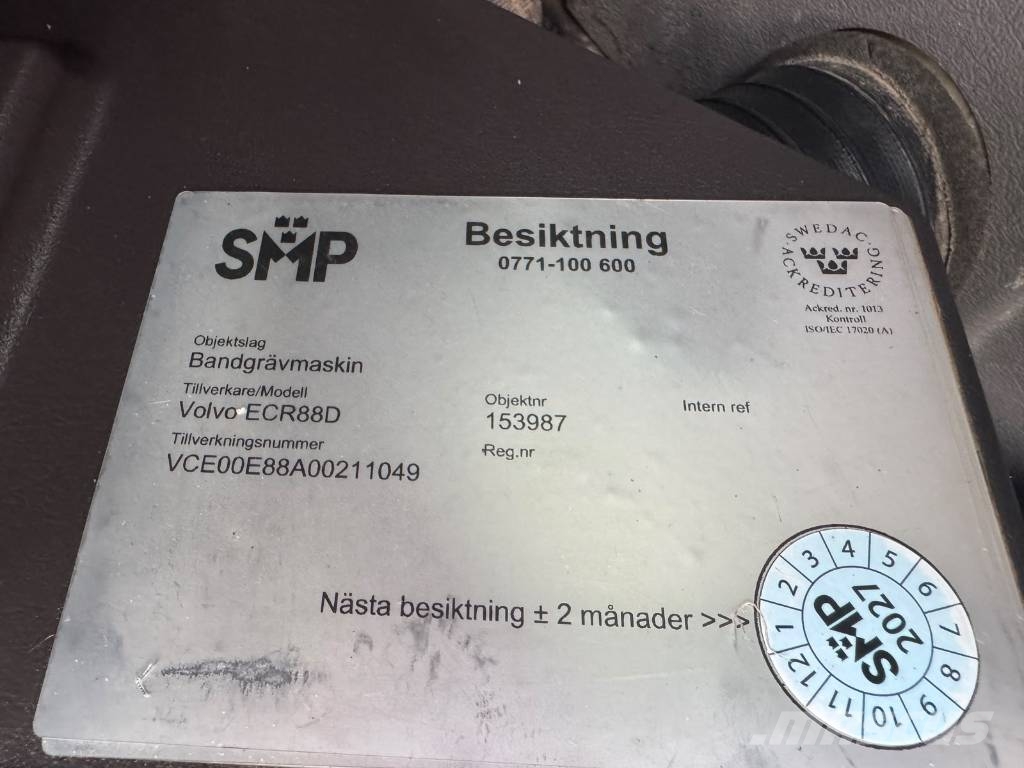 Volvo ECR 88 D Midi ekskavatörler 7 - 12 t