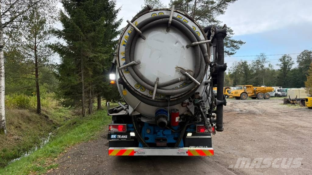 Scania R 500 EURO5 8x4 Kombinētās vakumsūkņa mašīnas