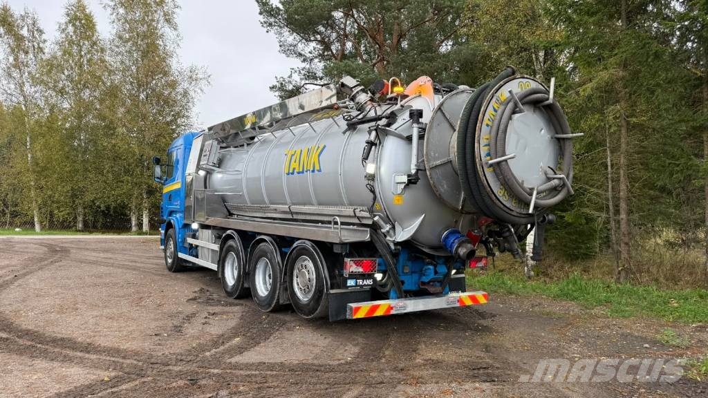 Scania R 500 EURO5 8x4 Kombinētās vakumsūkņa mašīnas