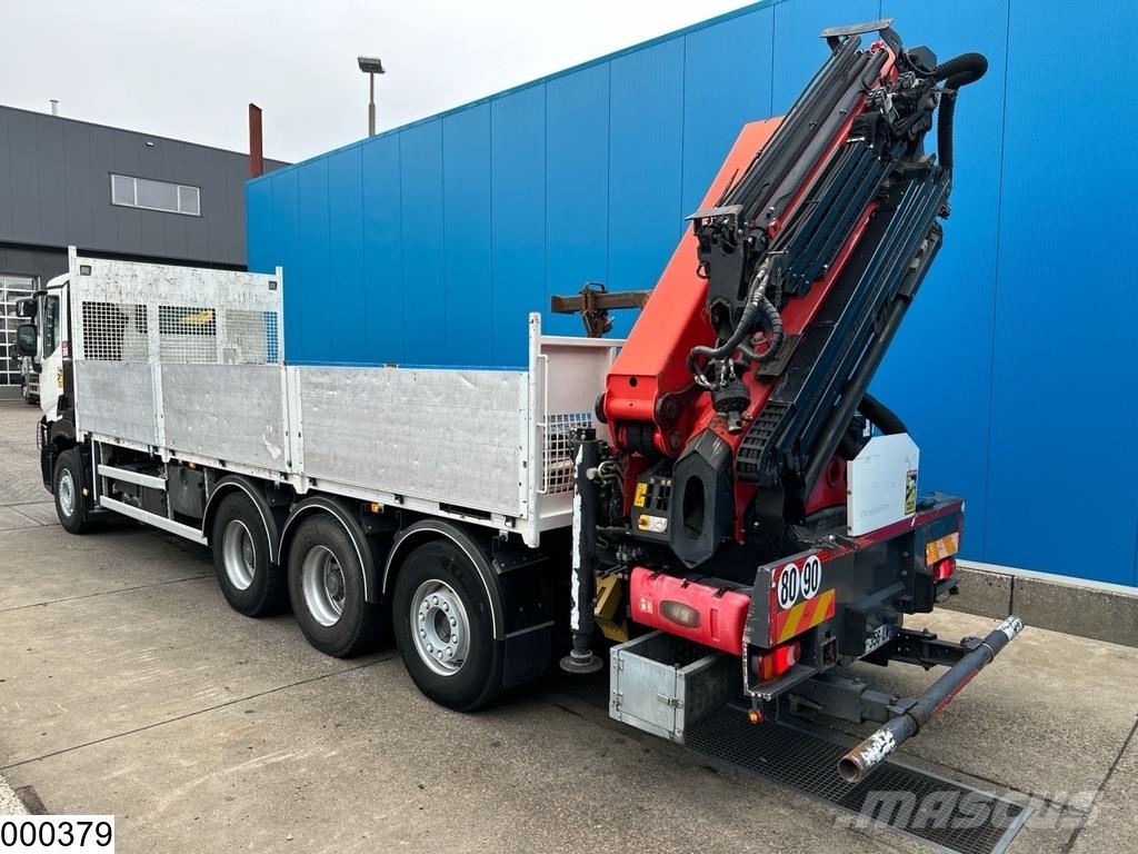 Renault C 430 8x4 EURO 6, Palfinger, Remote, JIB Camion plateau