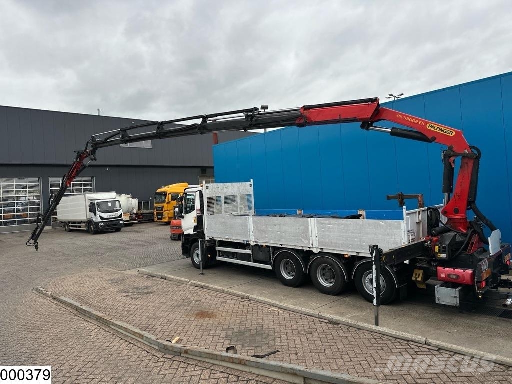 Renault C 430 8x4 EURO 6, Palfinger, Remote, JIB Camion plateau