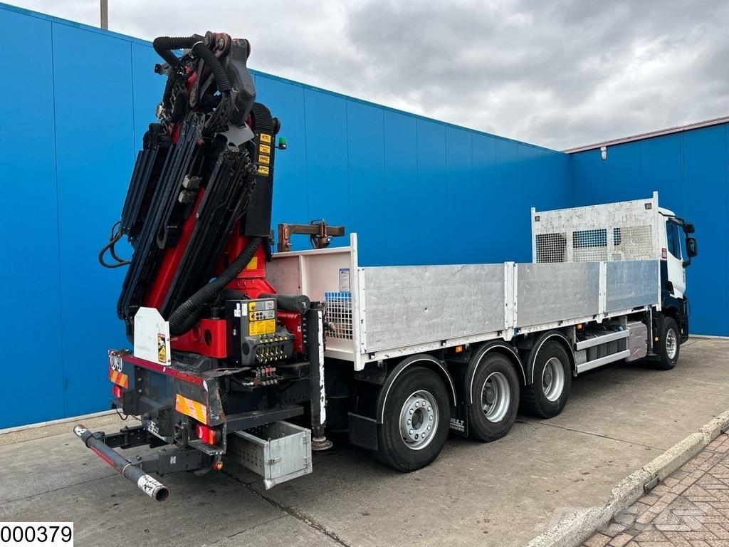 Renault C 430 8x4 EURO 6, Palfinger, Remote, JIB Camion plateau