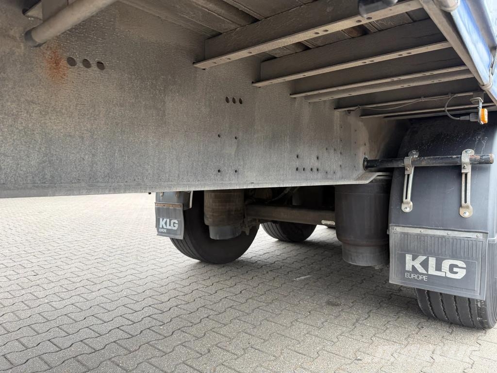 Tracon Schuifzeil -Dak / Bpw-Disc / HH-Vloer نصف مقطورات بباب جانبي