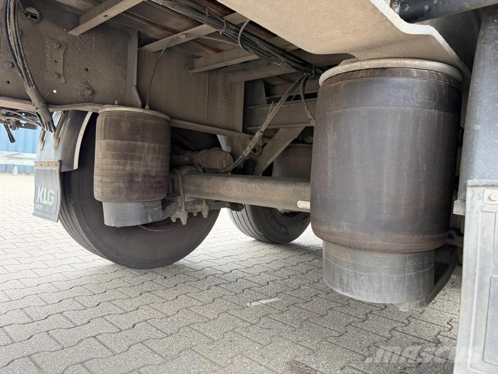 Tracon Schuifzeil -Dak / Bpw-Disc / HH-Vloer نصف مقطورات بباب جانبي