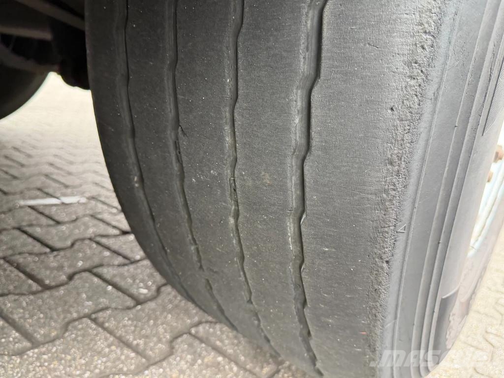 Tracon Schuifzeil -Dak / Bpw-Disc / HH-Vloer نصف مقطورات بباب جانبي