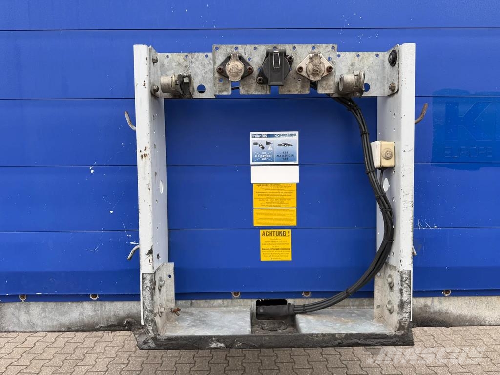 Tracon Schuifzeil -Dak / Bpw-Disc / HH-Vloer نصف مقطورات بباب جانبي