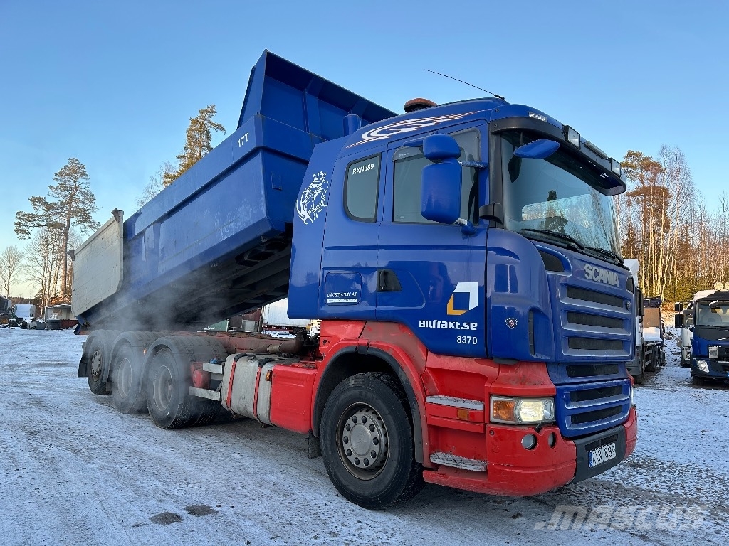 Scania R480LB8X4*4HHA Tipp Schaktbil 344930 mil Грузовики-Самосвалы