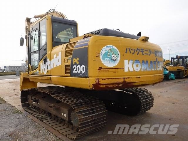 Komatsu PC200-8E0 Midigraafmachines 7t - 12t