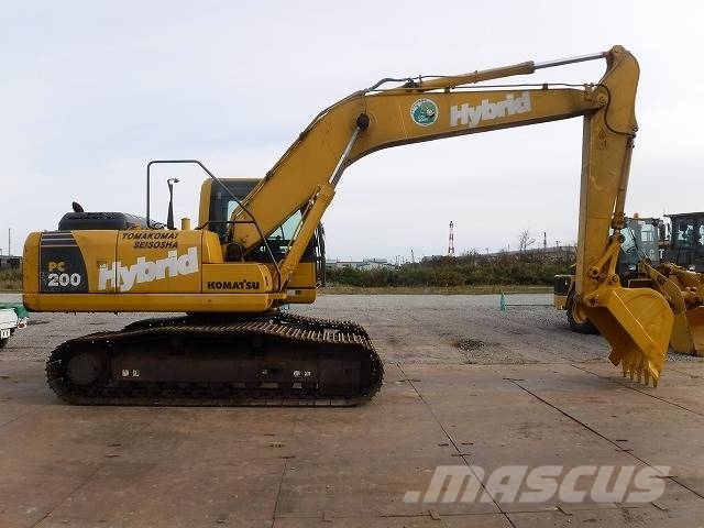Komatsu PC200-8E0 Midigraafmachines 7t - 12t