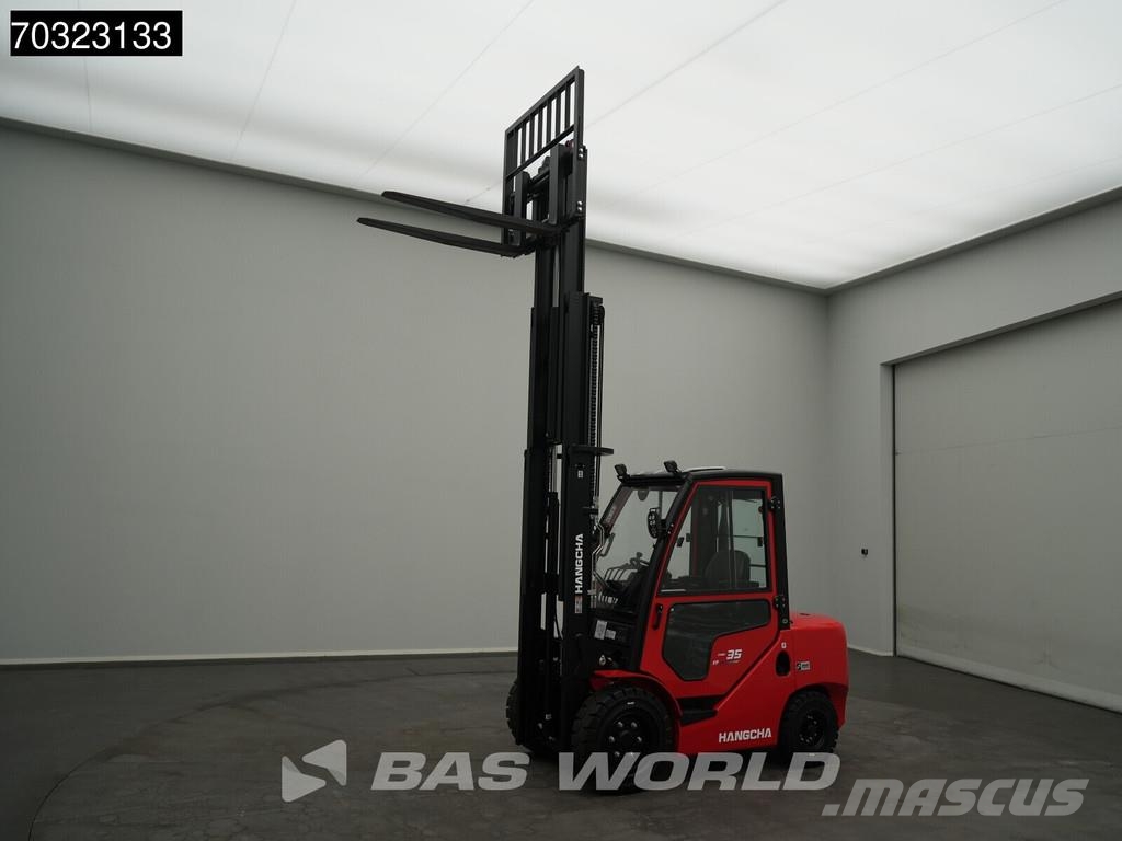 Hangcha CPCD35 FACTORY WARRANTY – KUBOTA ENGINE - CE شاحنات الديزل