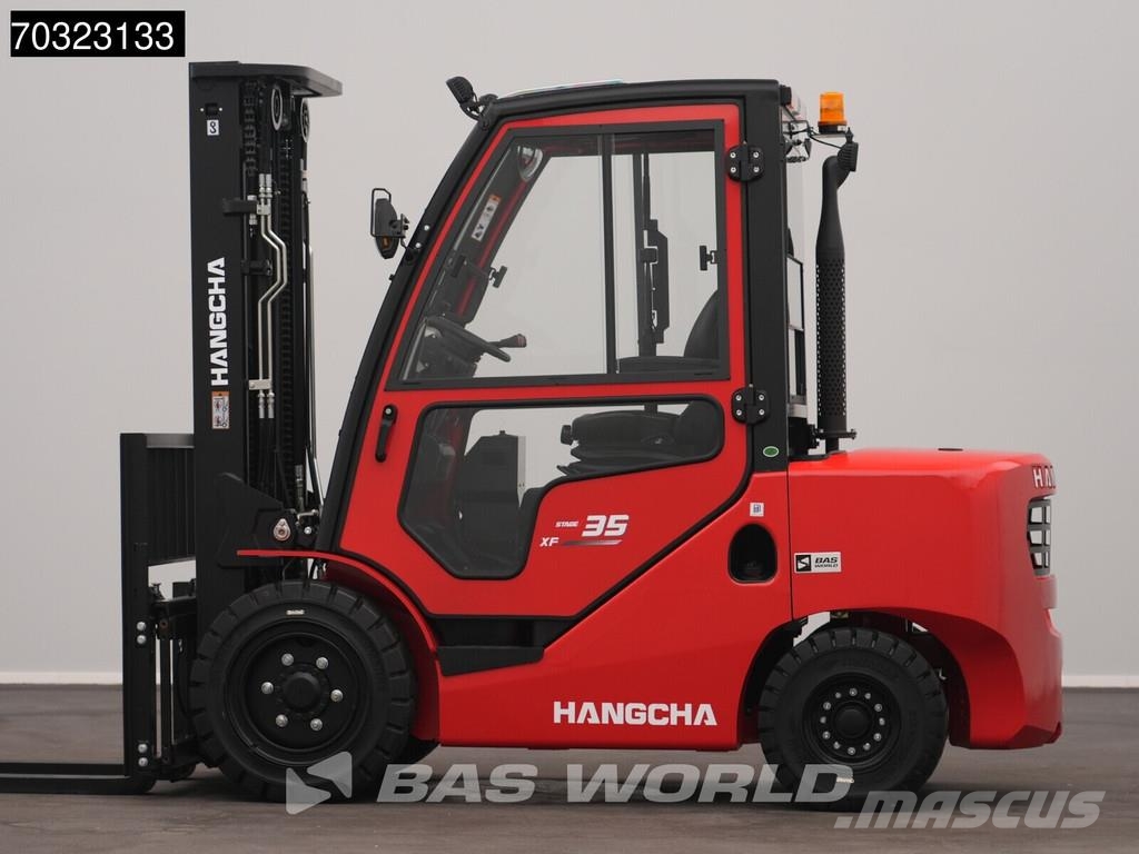 Hangcha CPCD35 FACTORY WARRANTY – KUBOTA ENGINE - CE شاحنات الديزل