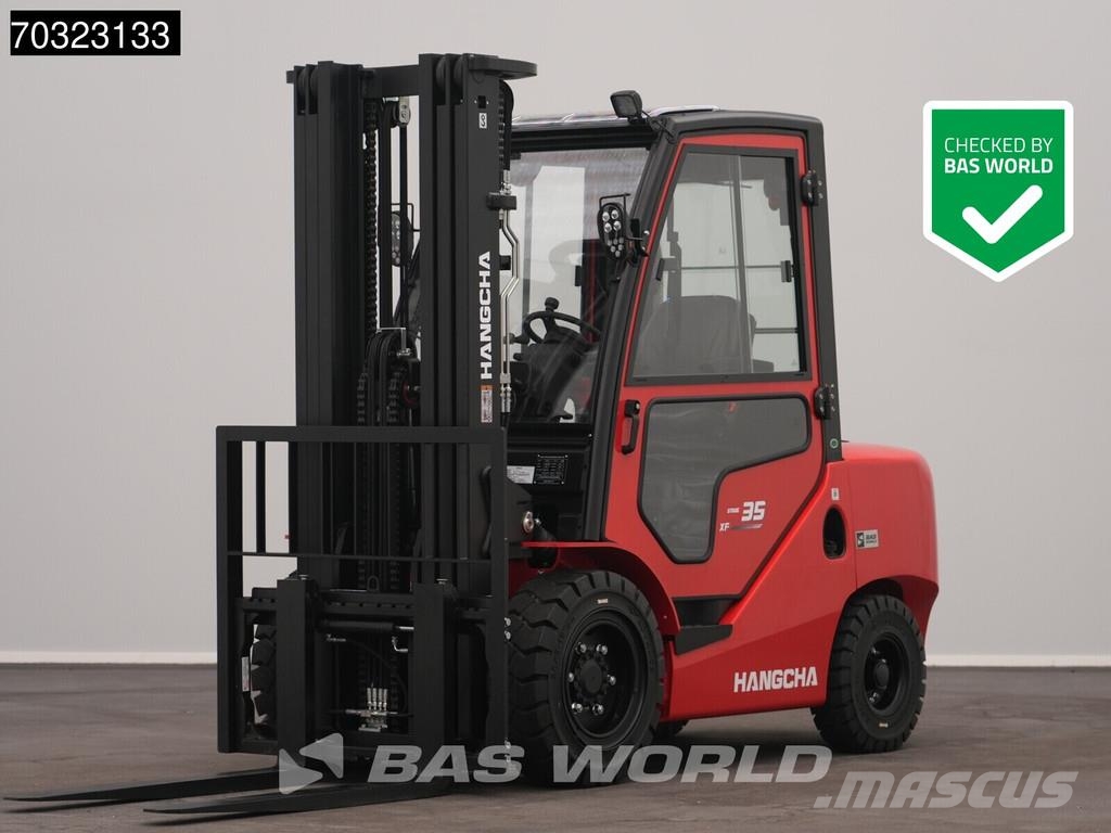 Hangcha CPCD35 FACTORY WARRANTY – KUBOTA ENGINE - CE شاحنات الديزل