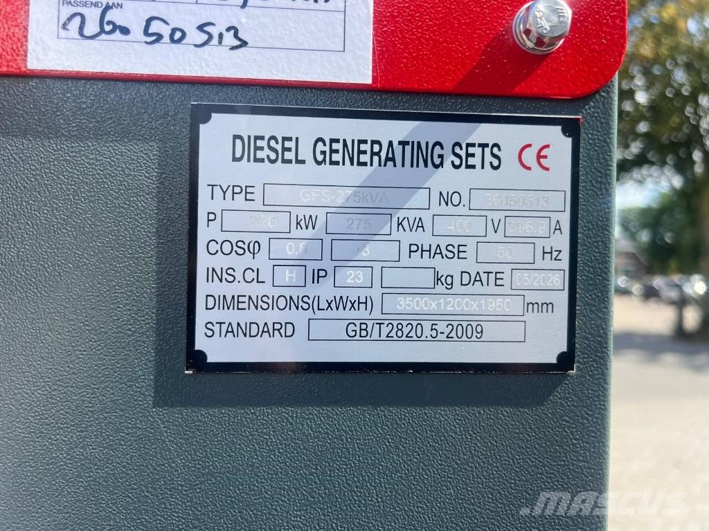 Ashita GFS-275 KVA Generadores diésel