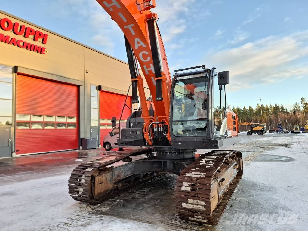 Hitachi ZX 300 LC-6 / Pyörittäjä, Rasvari, Kauha Bageri guseničari