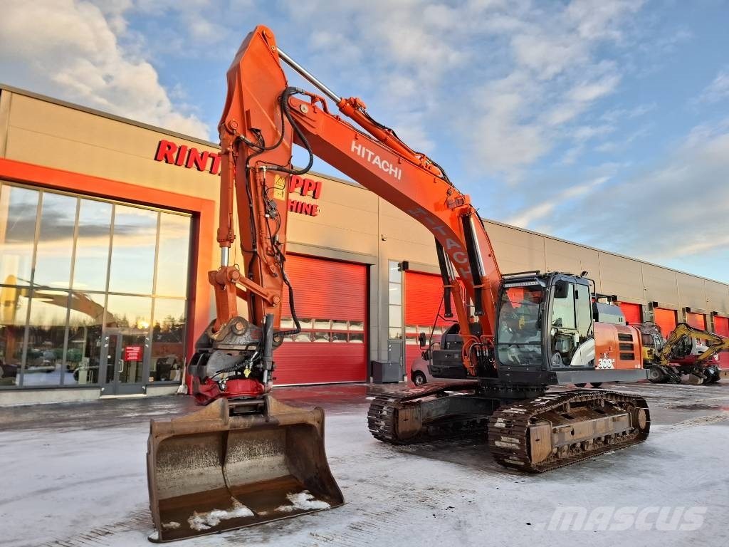 Hitachi ZX 300 LC-6 / Pyörittäjä, Rasvari, Kauha Bageri guseničari