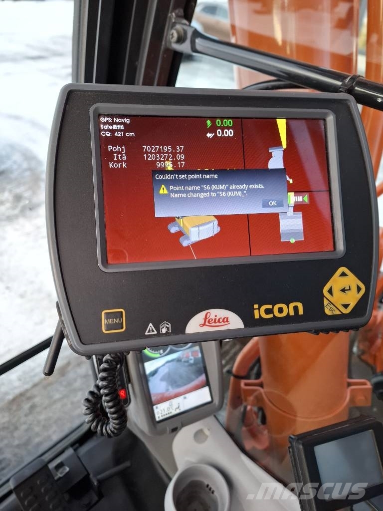 Hitachi ZX 300 LC-6 / Pyörittäjä, Rasvari, Kauha Bageri guseničari