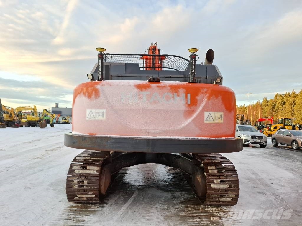 Hitachi ZX 300 LC-6 / Pyörittäjä, Rasvari, Kauha Bageri guseničari