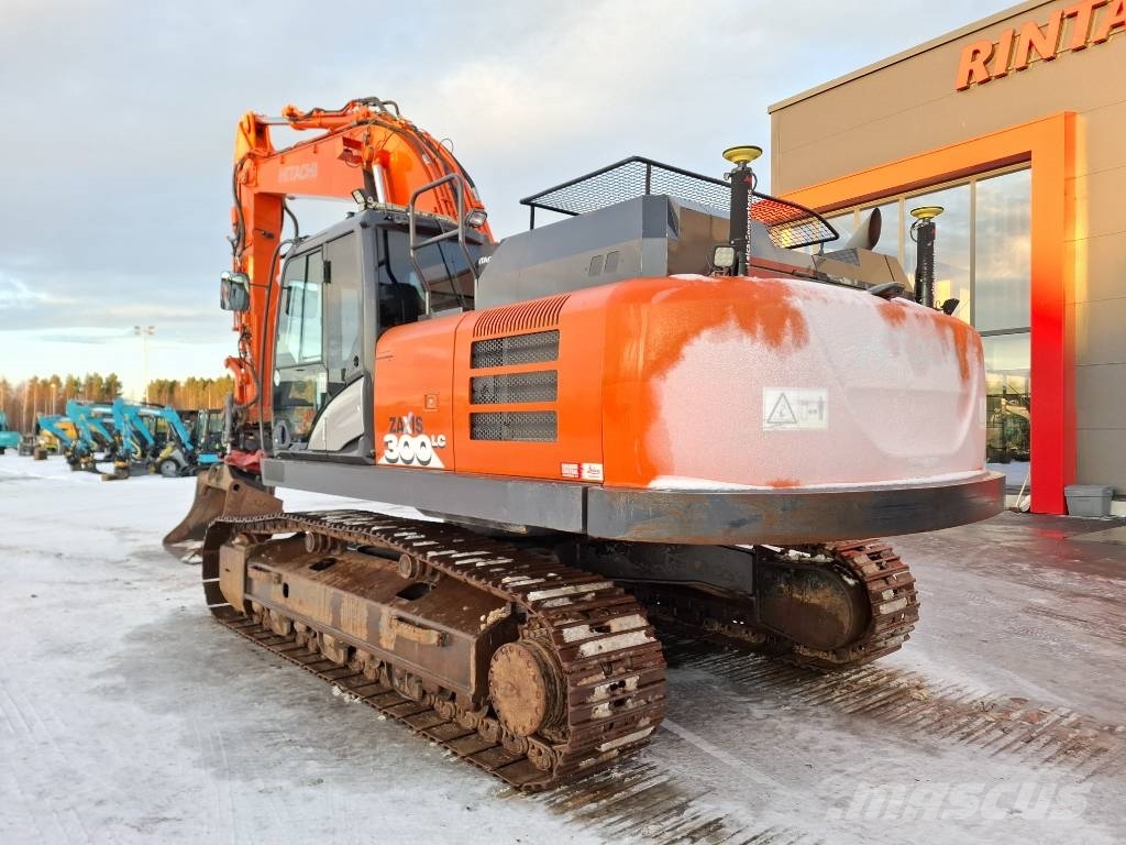 Hitachi ZX 300 LC-6 / Pyörittäjä, Rasvari, Kauha Bageri guseničari