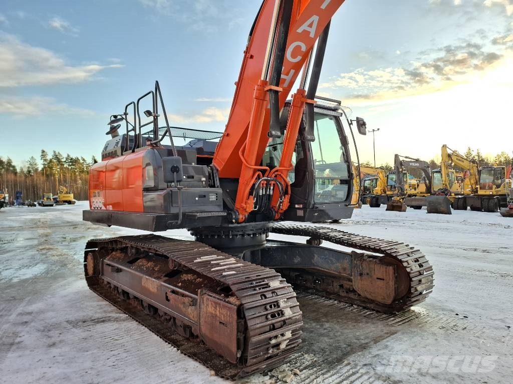 Hitachi ZX 300 LC-6 / Pyörittäjä, Rasvari, Kauha Bageri guseničari