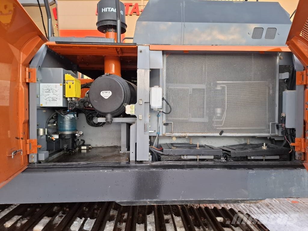 Hitachi ZX 300 LC-6 / Pyörittäjä, Rasvari, Kauha Bageri guseničari