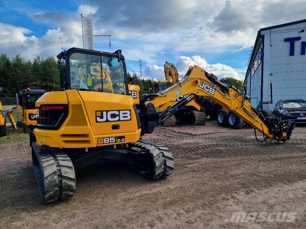 JCB 85Z-2 Ny! omg.lev! 中型挖掘机