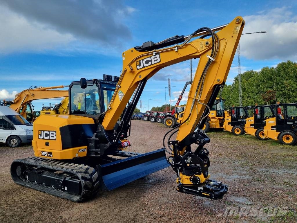 JCB 85Z-2 Ny! omg.lev! 中型挖掘机