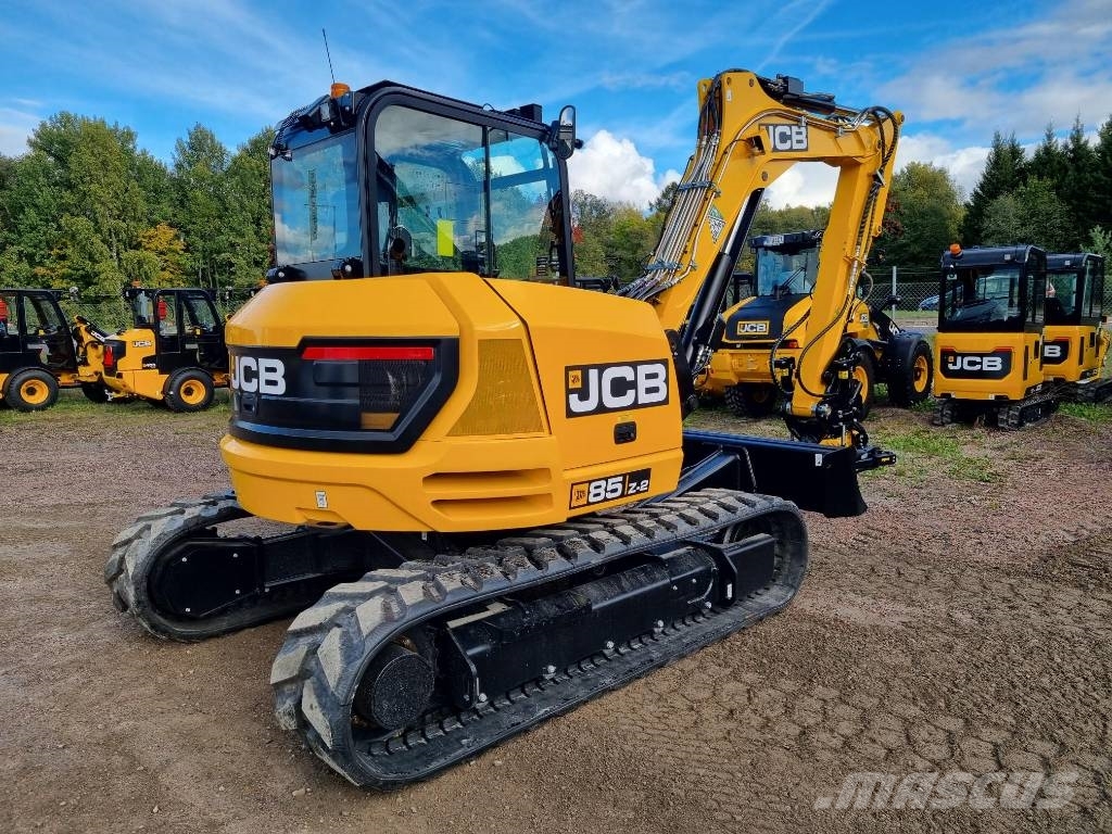 JCB 85Z-2 Ny! omg.lev! 中型挖掘机