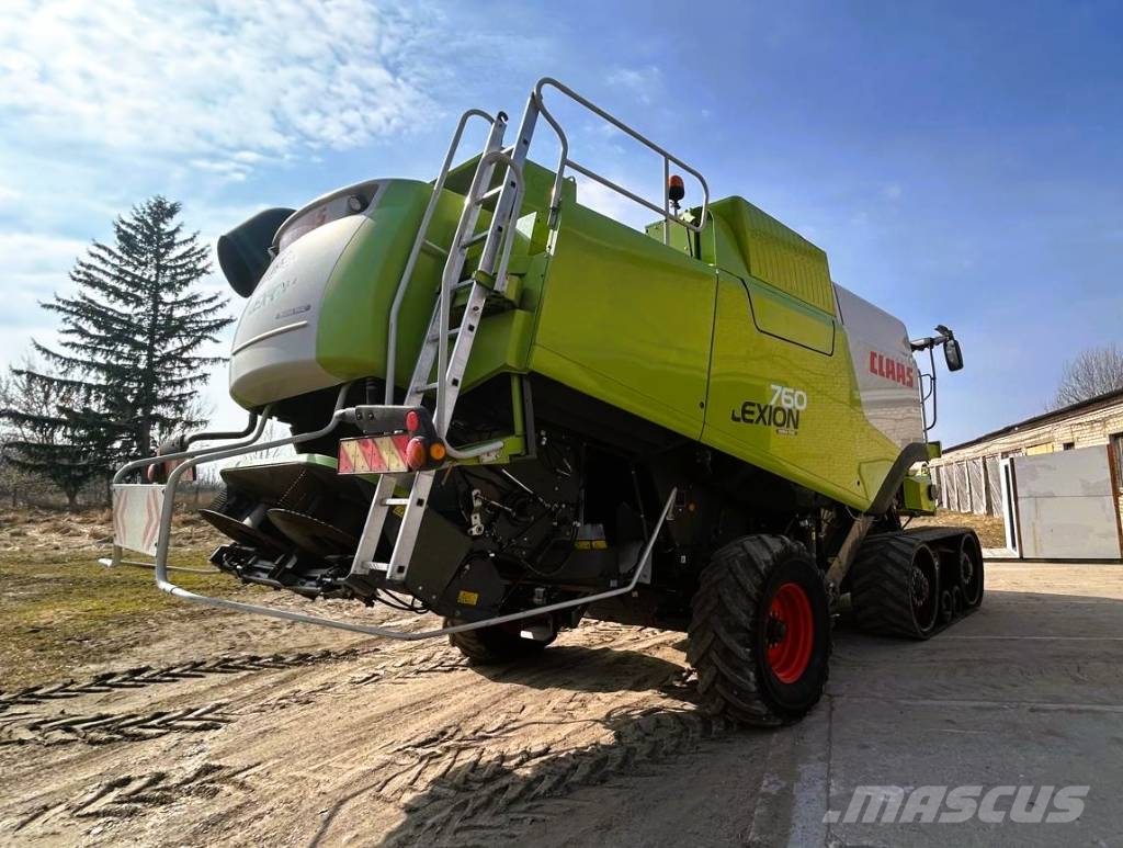 CLAAS Lexion 760 TerraTrac Kombinované zberacie stroje