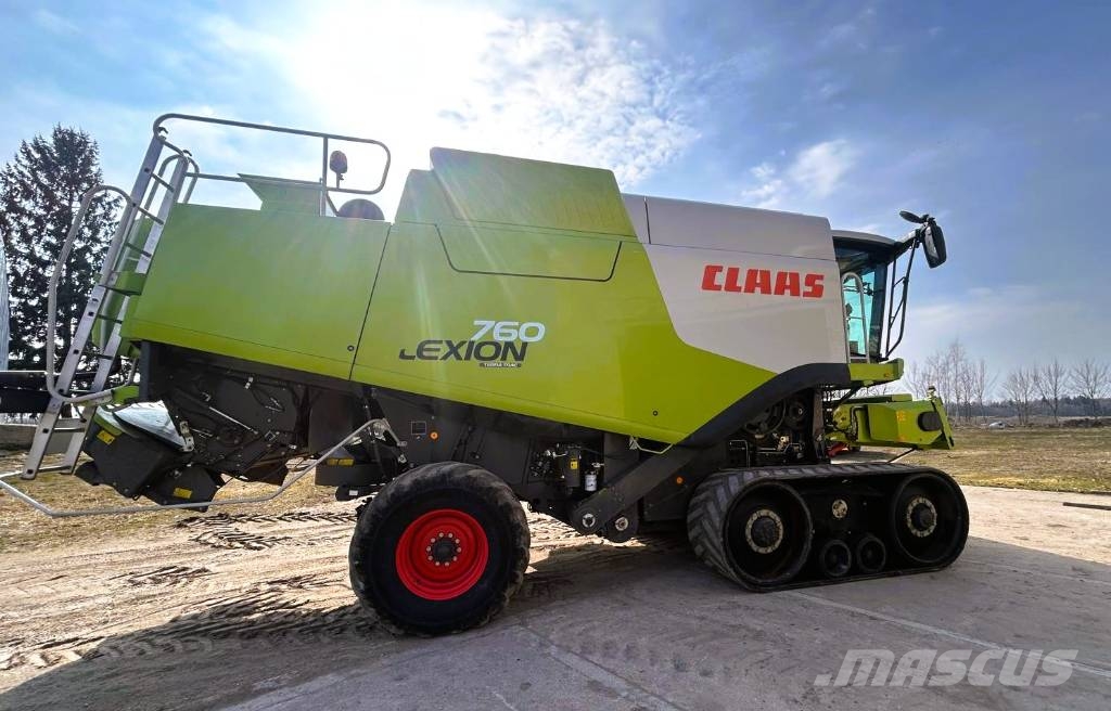 CLAAS Lexion 760 TerraTrac Kombinované zberacie stroje