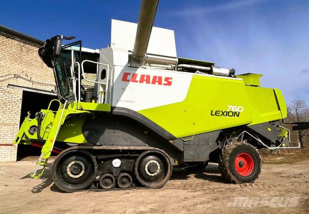 CLAAS Lexion 760 TerraTrac Kombinované zberacie stroje