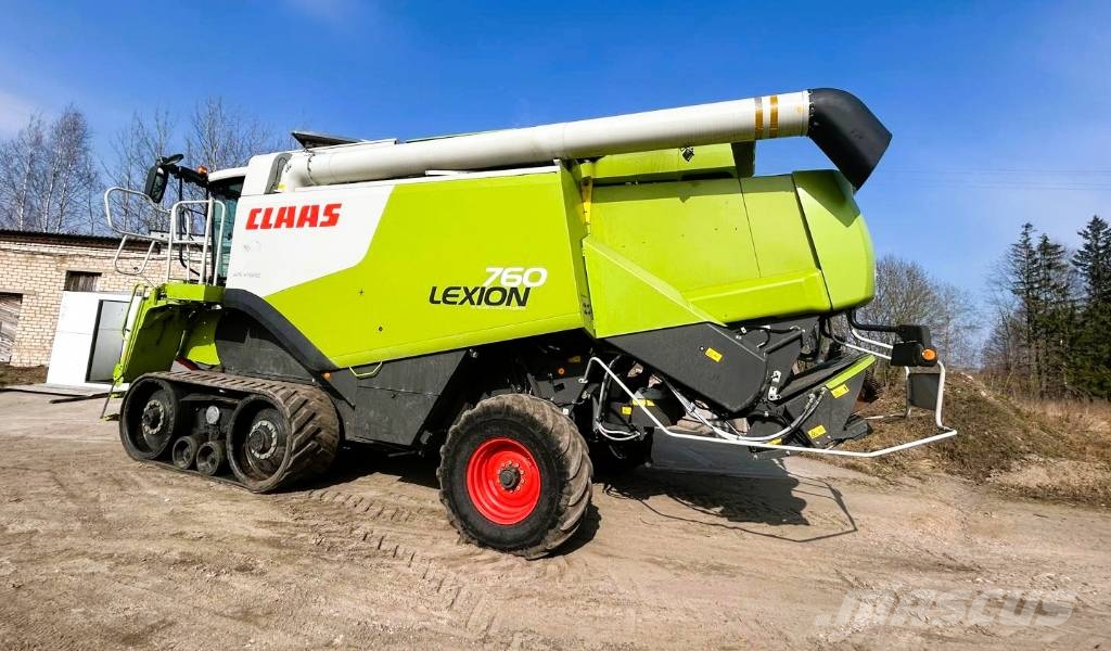 CLAAS Lexion 760 TerraTrac Kombinované zberacie stroje