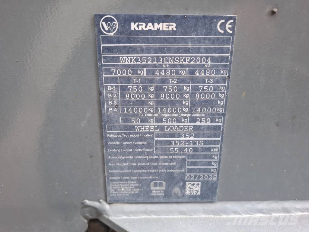 Kramer 8105 Utovarivači na točkove