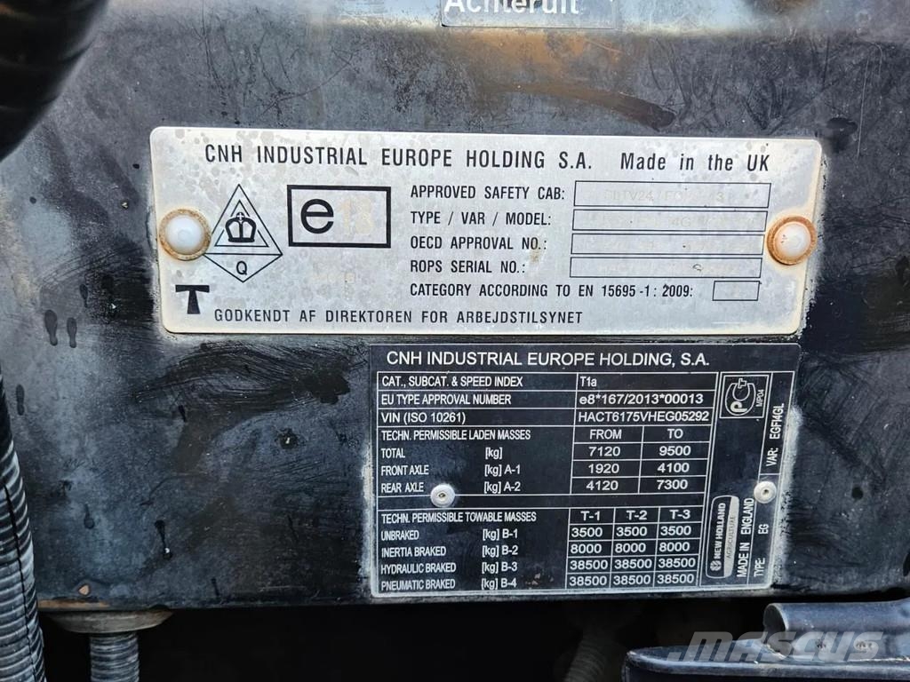 New Holland T6.175 Dynamic command Traktorer
