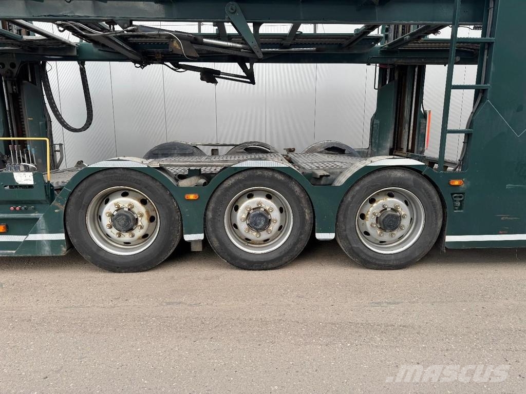 Scania P410 RHD 6X2 EURO 6 + HUNWICK 3 AXLE TRAILER Evakuatori