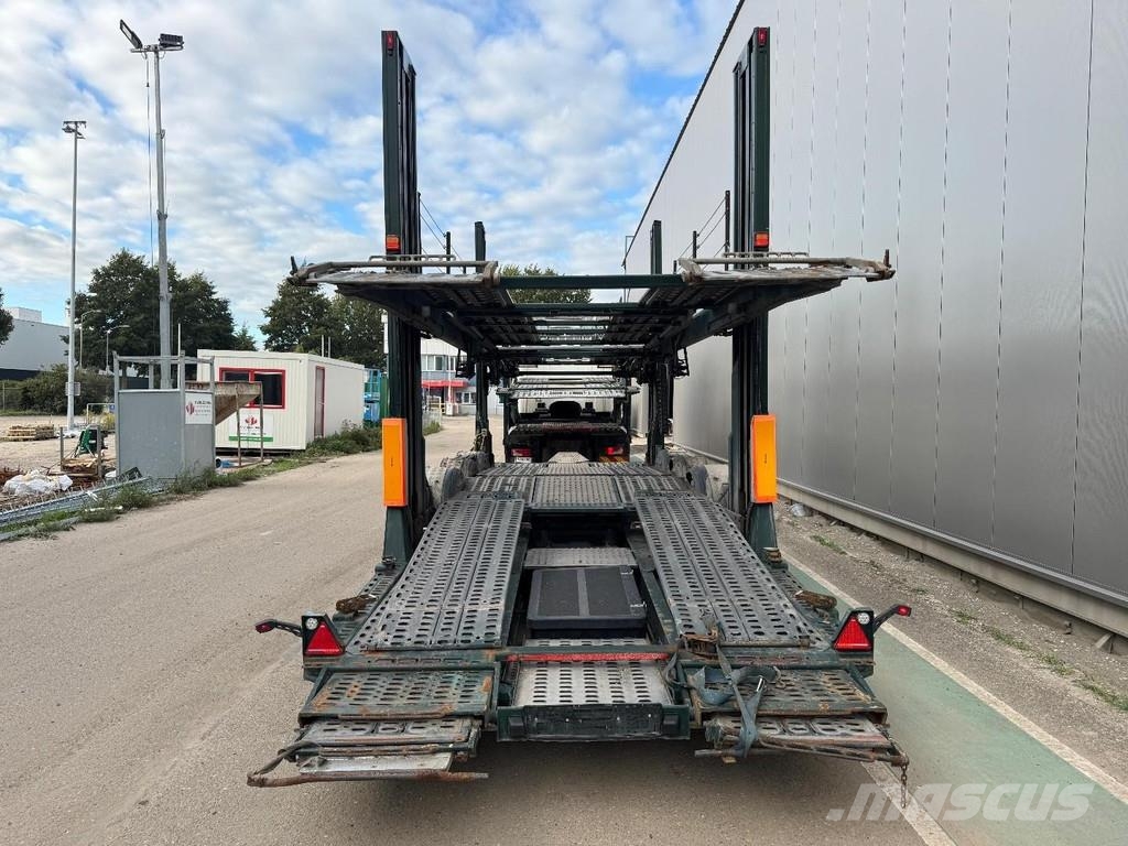Scania P410 RHD 6X2 EURO 6 + HUNWICK 3 AXLE TRAILER Evakuatori