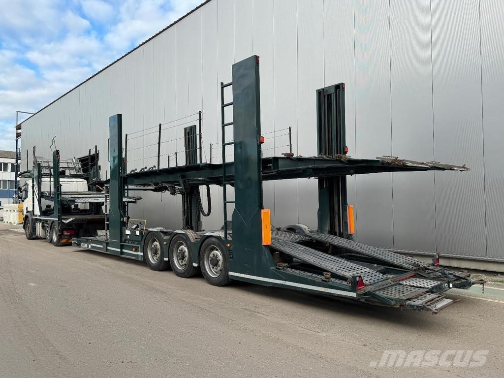 Scania P410 RHD 6X2 EURO 6 + HUNWICK 3 AXLE TRAILER Evakuatori