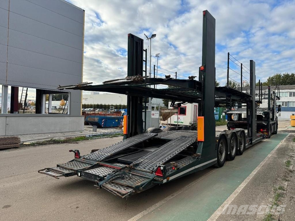 Scania P410 RHD 6X2 EURO 6 + HUNWICK 3 AXLE TRAILER Evakuatori