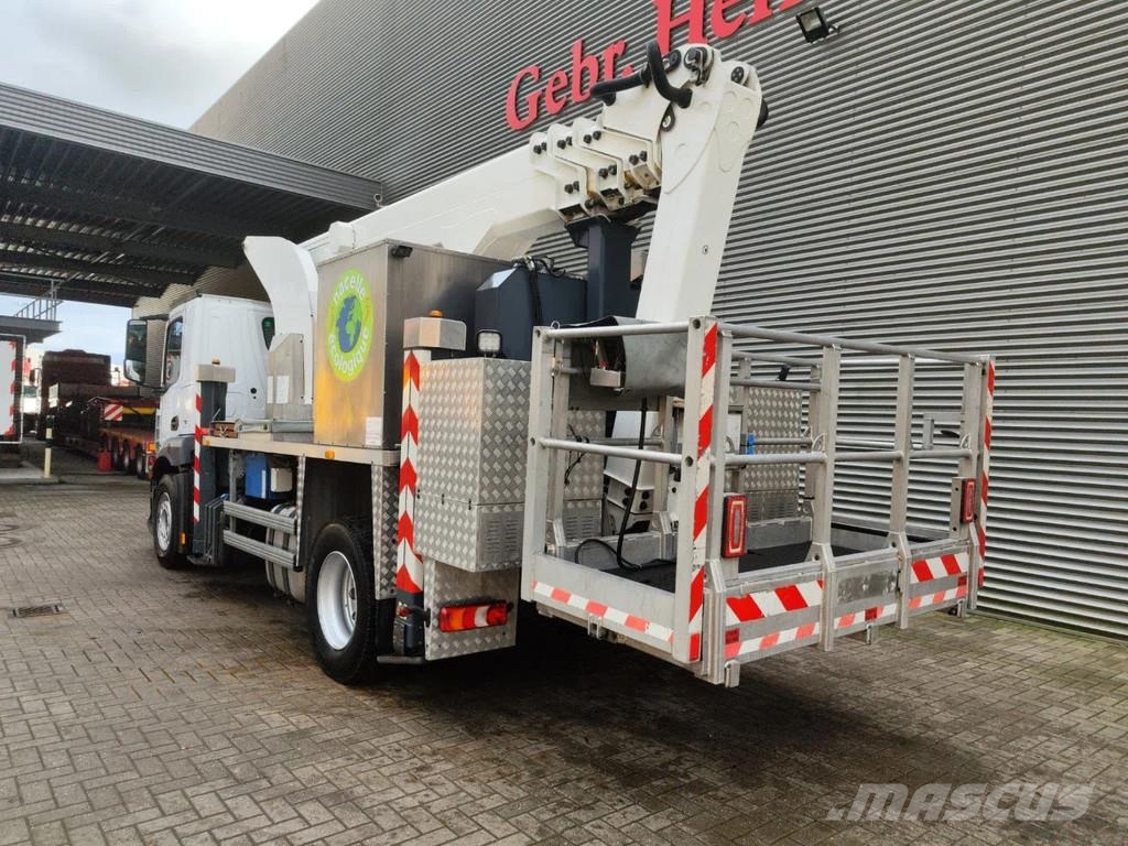 Mercedes-Benz Antos 1833 4x2 France Elevateur 284 TBE Plataformas aéreas montadas em caminhão
