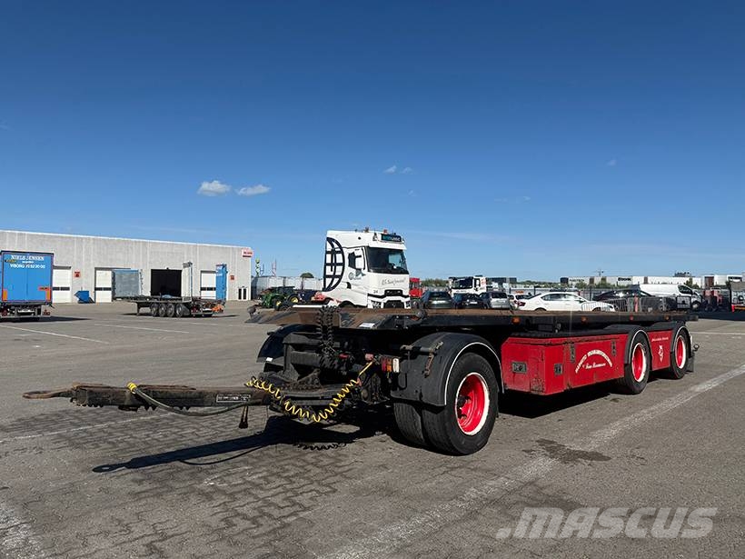 Nopa 3 axle Transfer trailer / Abrollanhänger Outros Semi Reboques