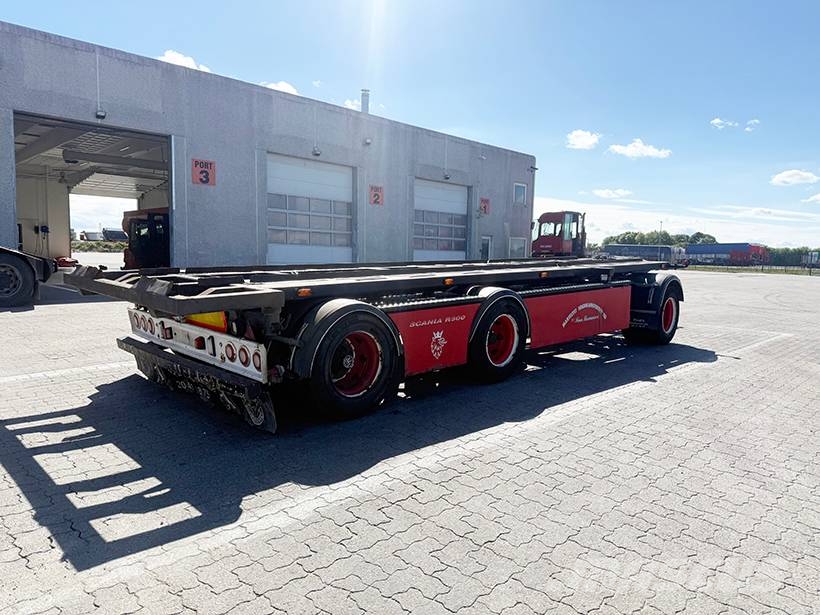 Nopa 3 axle Transfer trailer / Abrollanhänger Outros Semi Reboques
