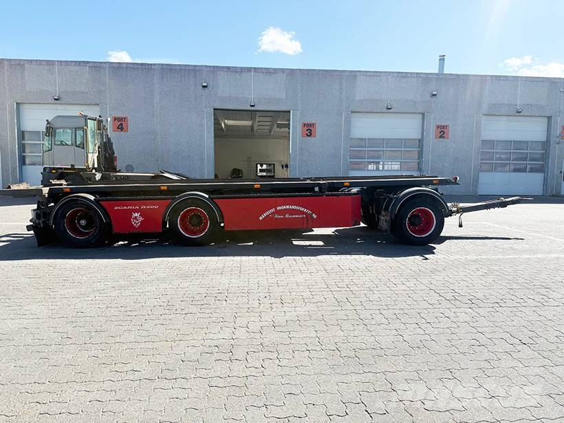 Nopa 3 axle Transfer trailer / Abrollanhänger Outros Semi Reboques