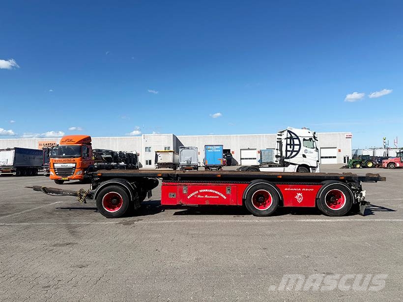 Nopa 3 axle Transfer trailer / Abrollanhänger Outros Semi Reboques