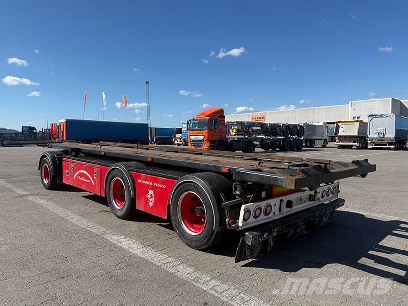 Nopa 3 axle Transfer trailer / Abrollanhänger Outros Semi Reboques