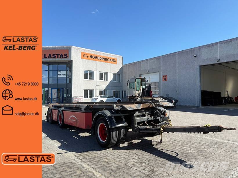 Nopa 3 axle Transfer trailer / Abrollanhänger Outros Semi Reboques