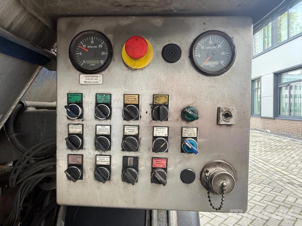 Mercedes-Benz Actros 2541 | 13,000L sewer cleaner | Wittig vacuu Camion autospurgo