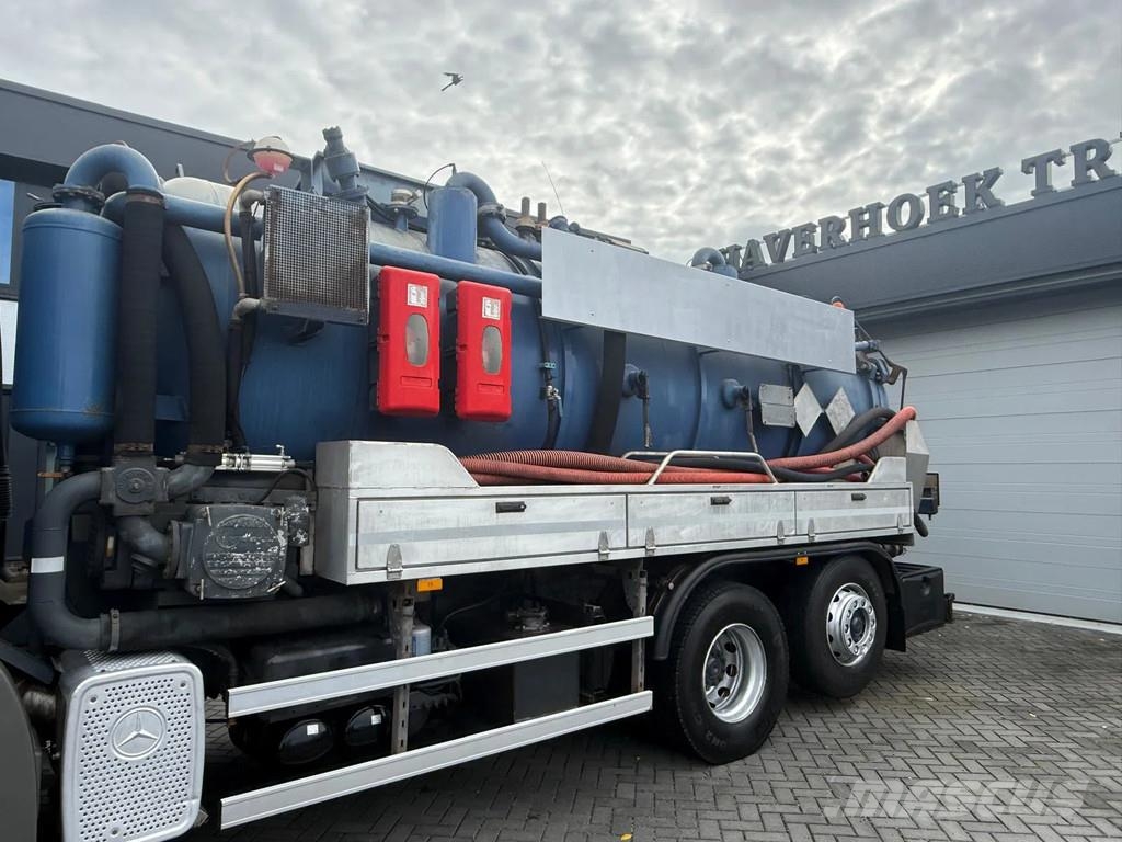 Mercedes-Benz Actros 2541 | 13,000L sewer cleaner | Wittig vacuu Camion autospurgo